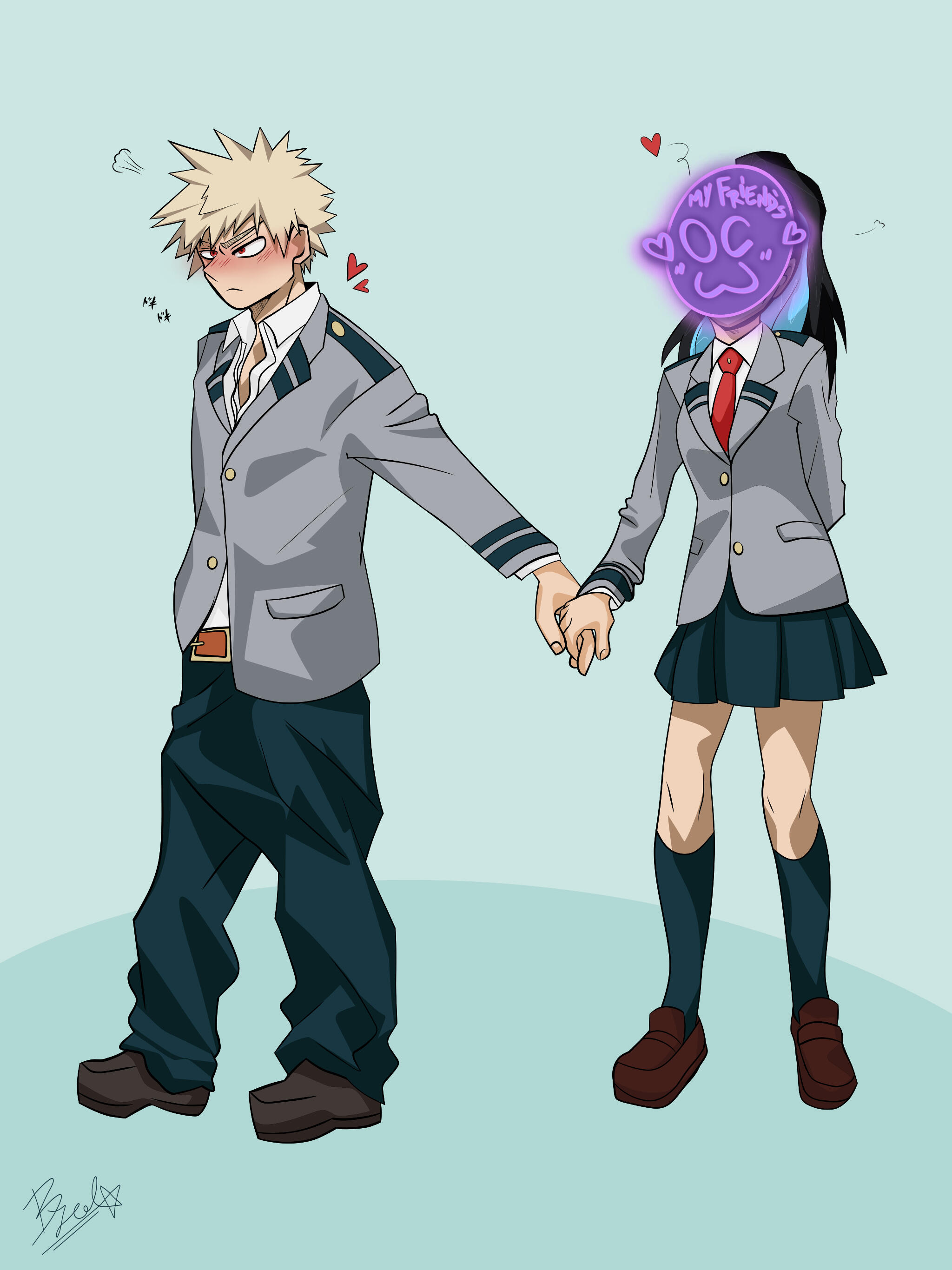 MHA gift for my friend :}
