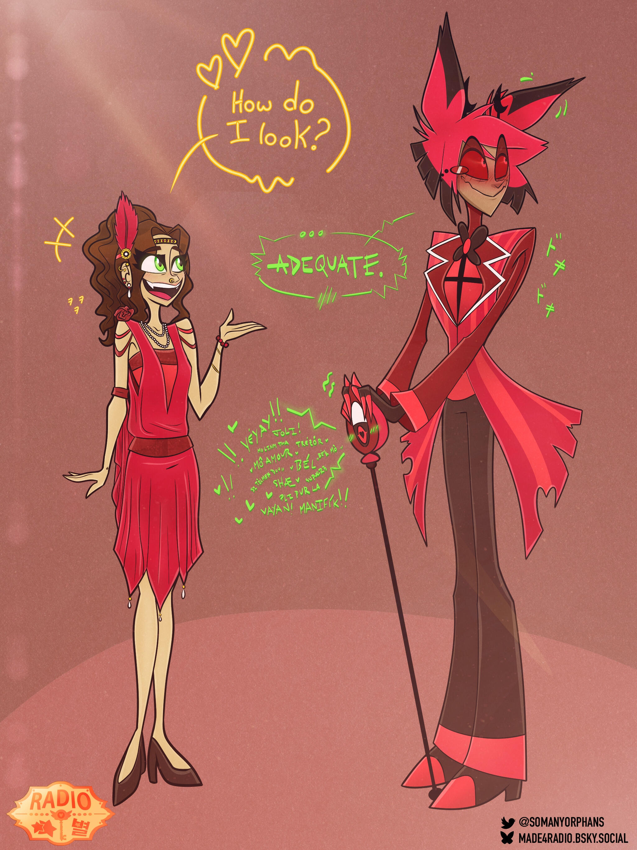 all dressed up~